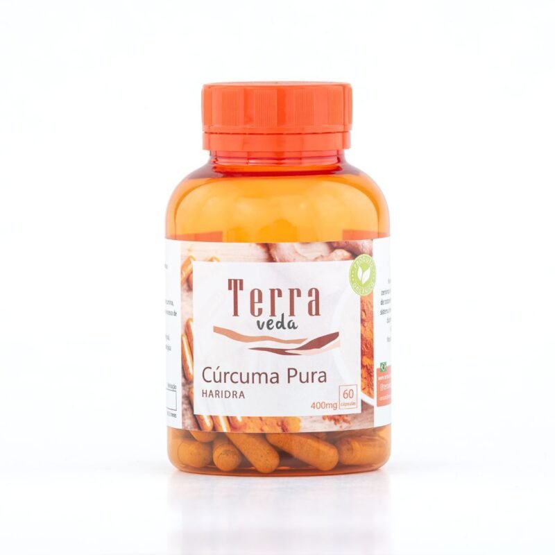 Cúrcuma Pura (Curcumina) 60 Cápsulas 400
