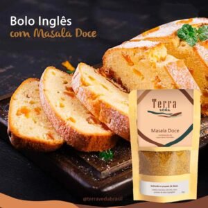 Bolo Inglês & masala doce