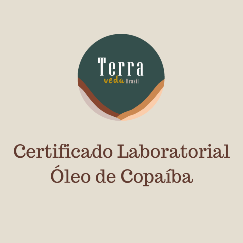 Certificado Óleo Vegetal Copaíba