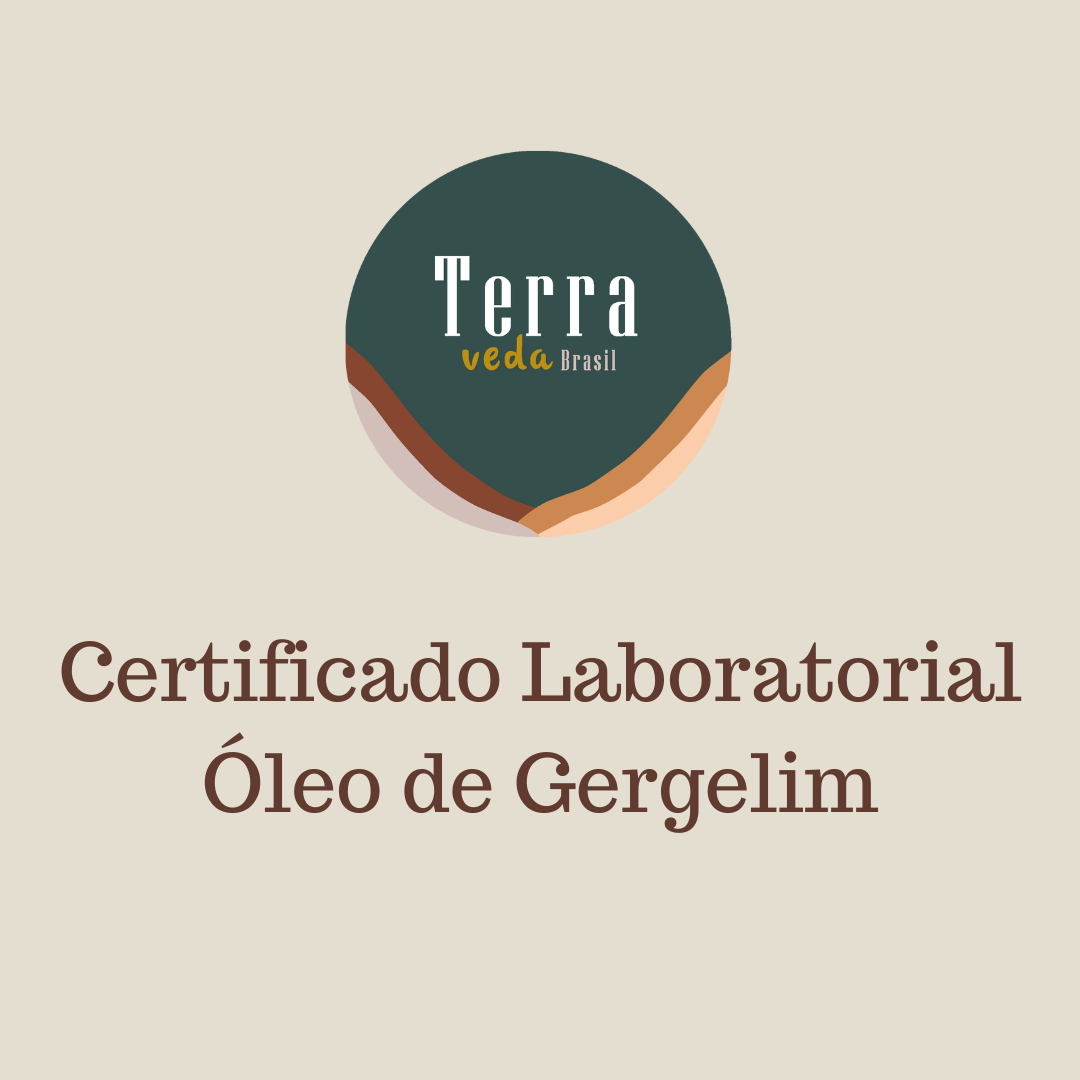 Certificado Óleo de Gergelim