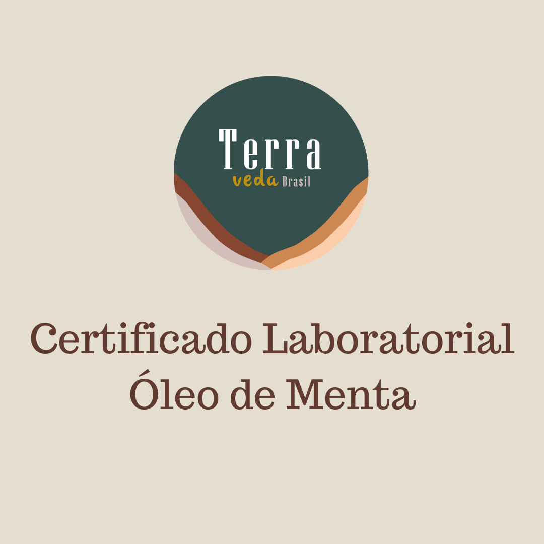 Terra Veda Brasil Certificado Óleo de Menta